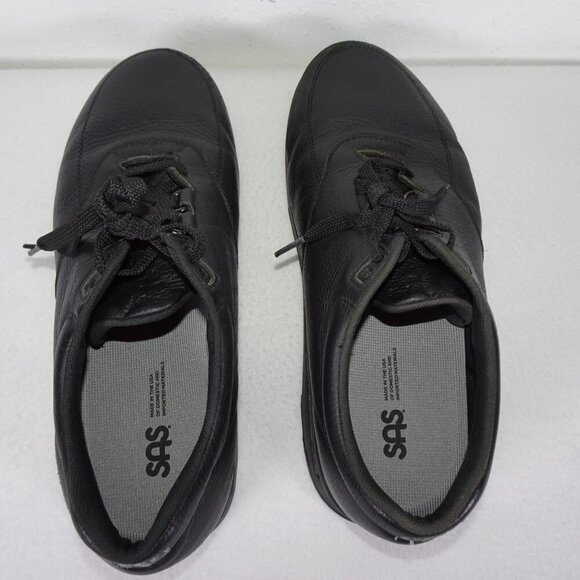 SAS Guardian Slip Resistant Shoes Men's 10 WW Wide Black Leather - Picture 12 of 15